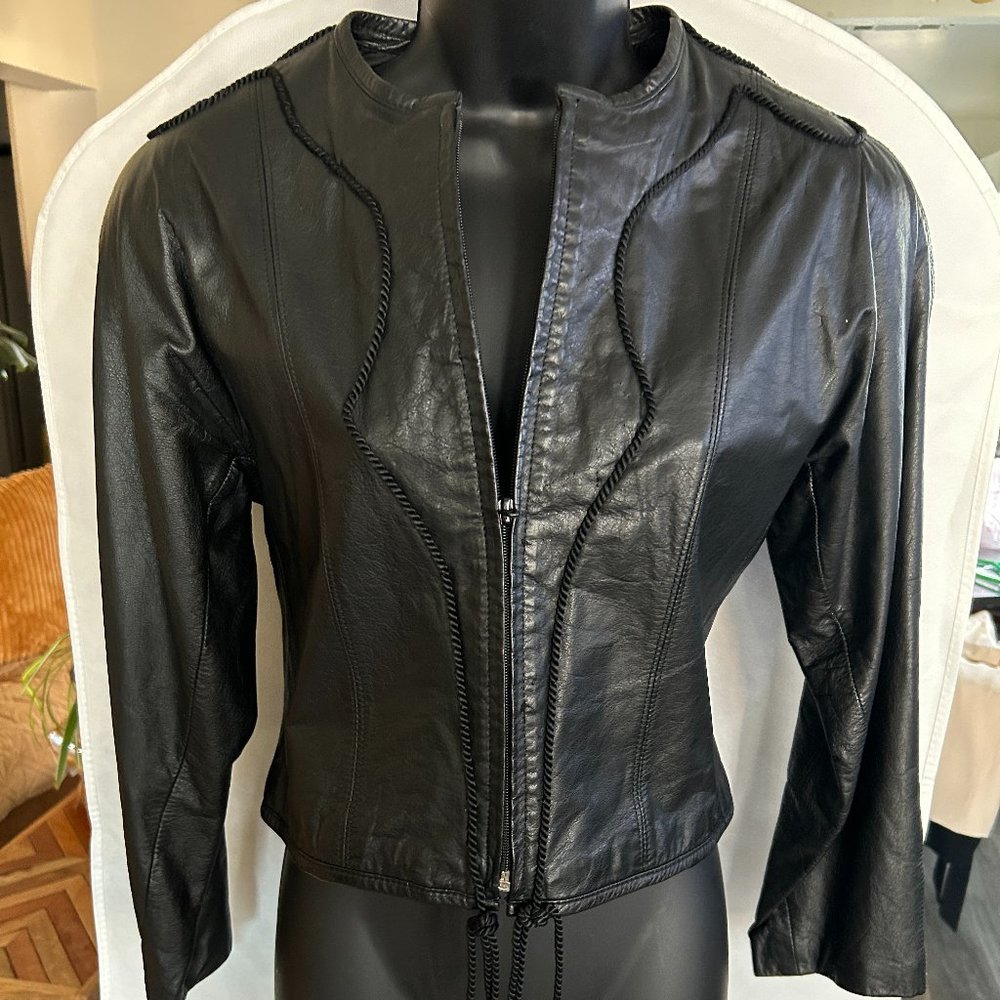 Leather Moto Jacket